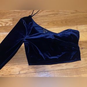 .Blue velvet two piece